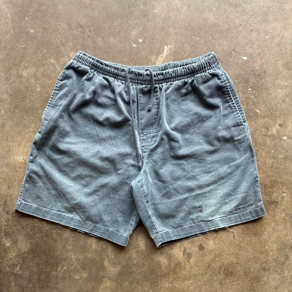 Vintage Big Dogs Pigment Dyed Cotton Shorts